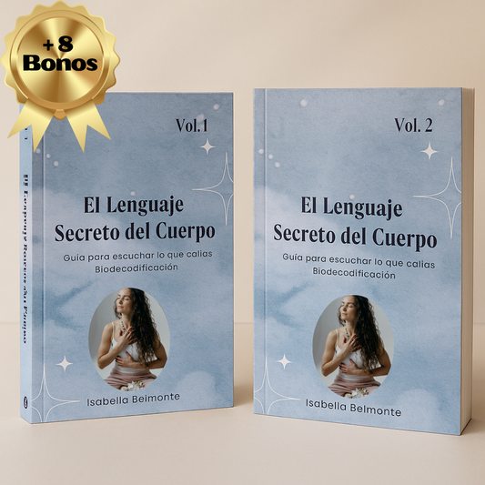 El Lenguaje Secreto del Cuerpo – Biodescodificación - Vol. 1 y Vol. 2 +  8 BONOS exclusivos