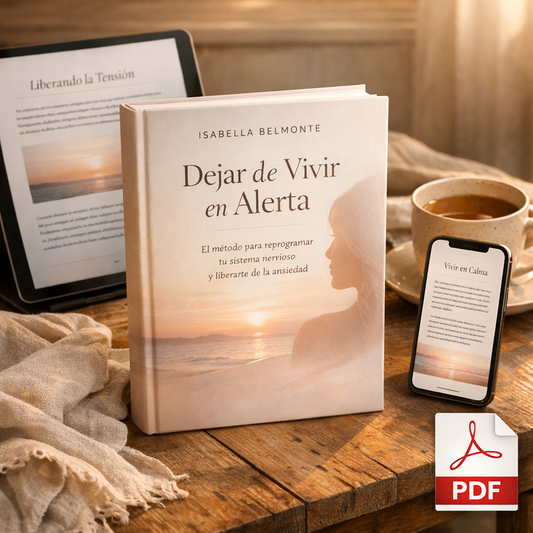Dejar de Vivir en Alerta. El método para liberarte de la ansiedad + 3 bonos para transformar tu vida