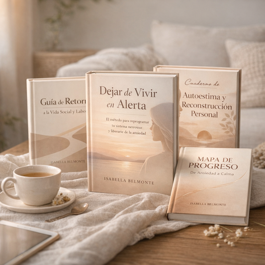 Dejar de Vivir en Alerta. El método para liberarte de la ansiedad + 3 bonos para transformar tu vida